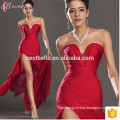 Custome Made Sexy Red Mermaid Sweetheart Formal Party Dress Sleeveless For Girls